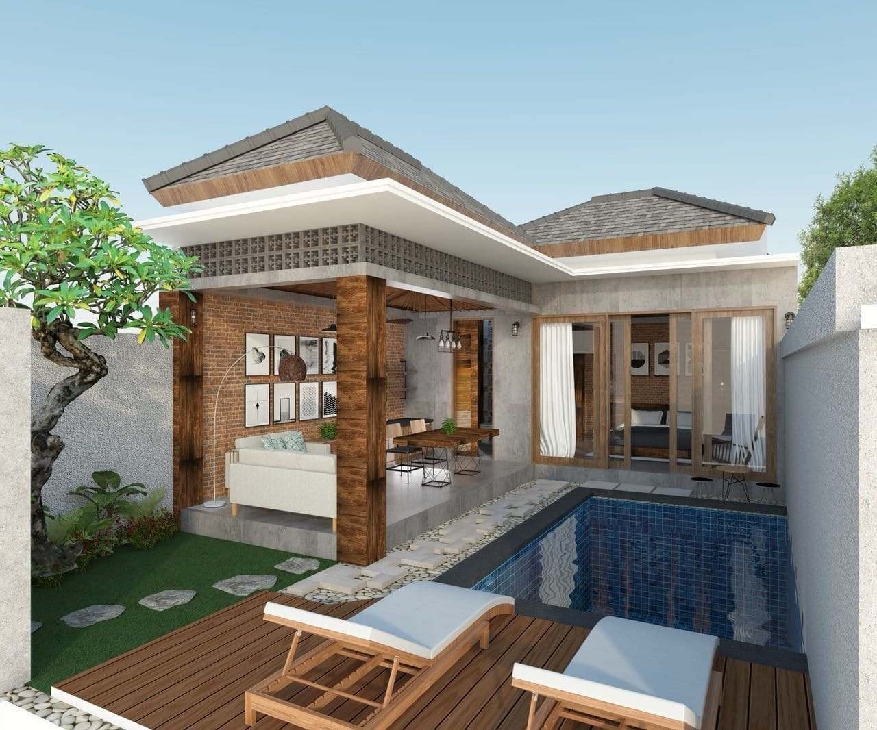 La Isla Villas Bali Canggu  Luaran gambar